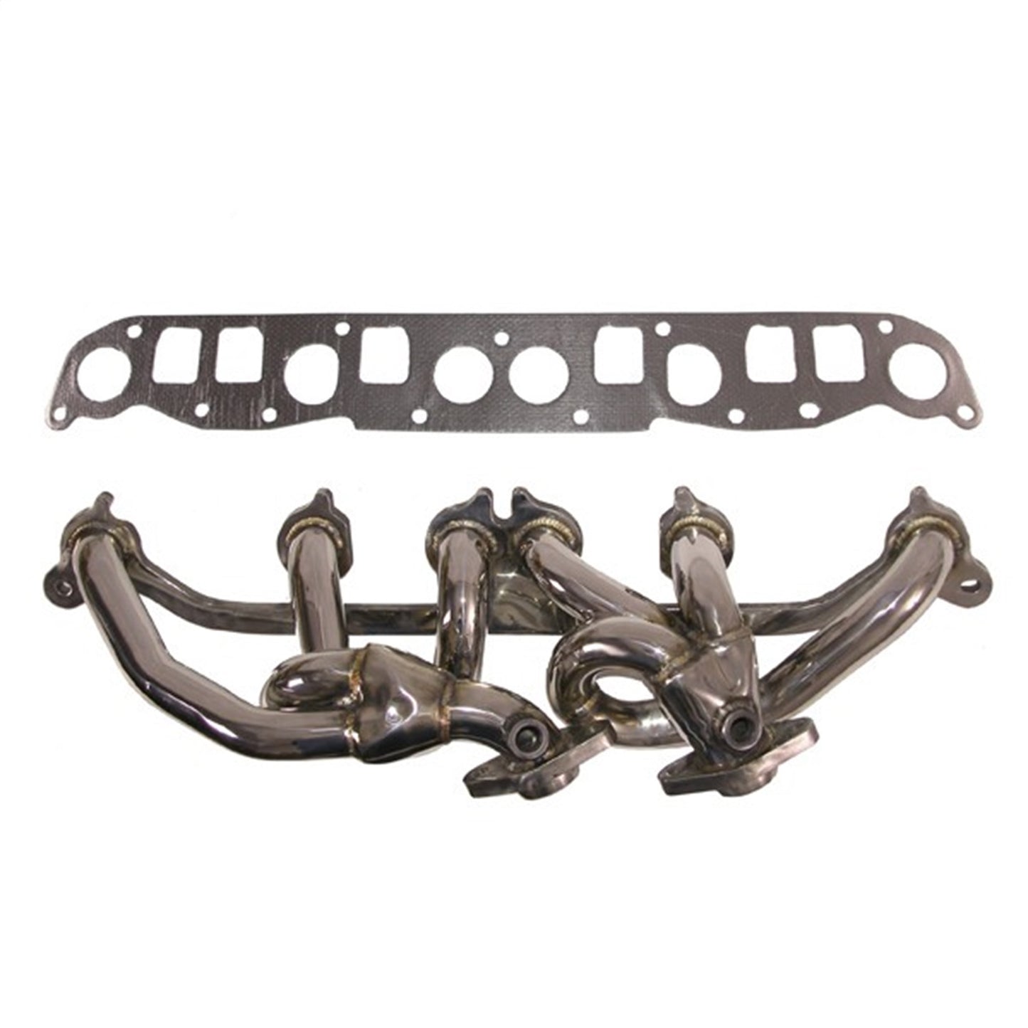 RUGGED RIDGE | 17650.52 | Header Assembly, 00-06 4.0L Wrangler, Includes Manifold Gaskets, Polished Stainl