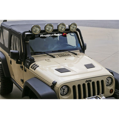 RUGGED RIDGE | 17759.01 | Performance Vented Hood, 07-16 Jeep Wrangler