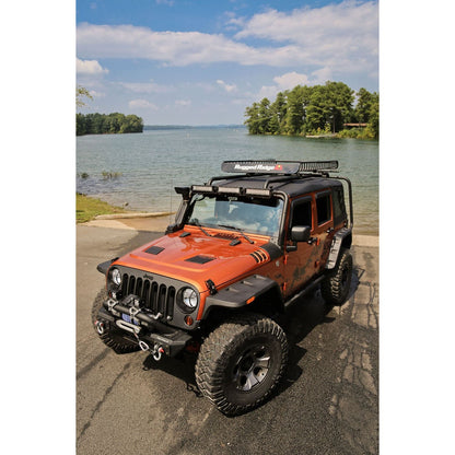 RUGGED RIDGE | 17759.01 | Performance Vented Hood, 07-16 Jeep Wrangler