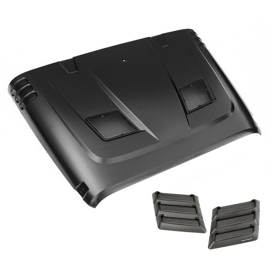 RUGGED RIDGE | 17759.02 | Performance Vented Hood Kit, 07-15 Jeep Wrangler
