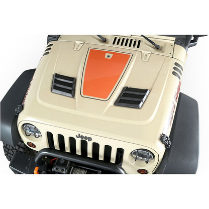 RUGGED RIDGE | 17759.02 | Performance Vented Hood Kit, 07-15 Jeep Wrangler