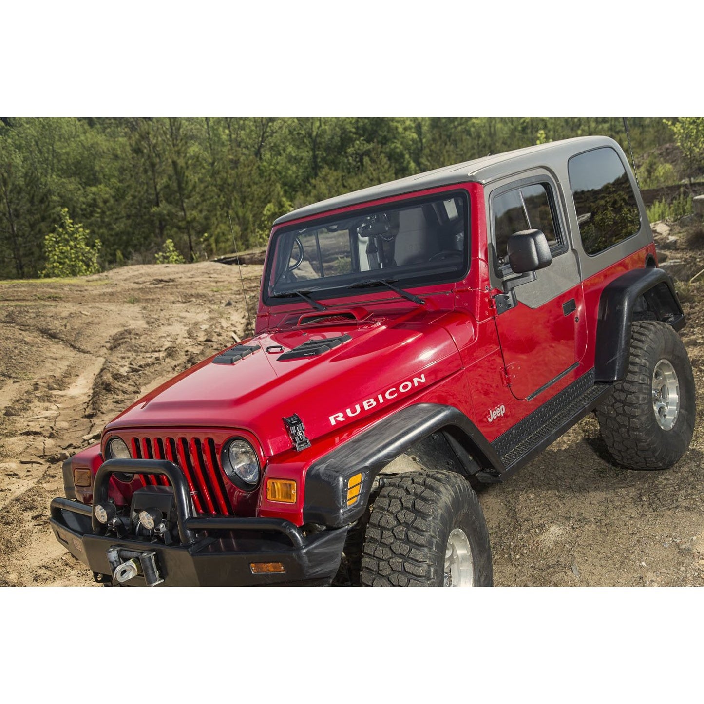 RUGGED RIDGE | 17759.09 | 97-16 Wrangler Performance Vented Hood Insert