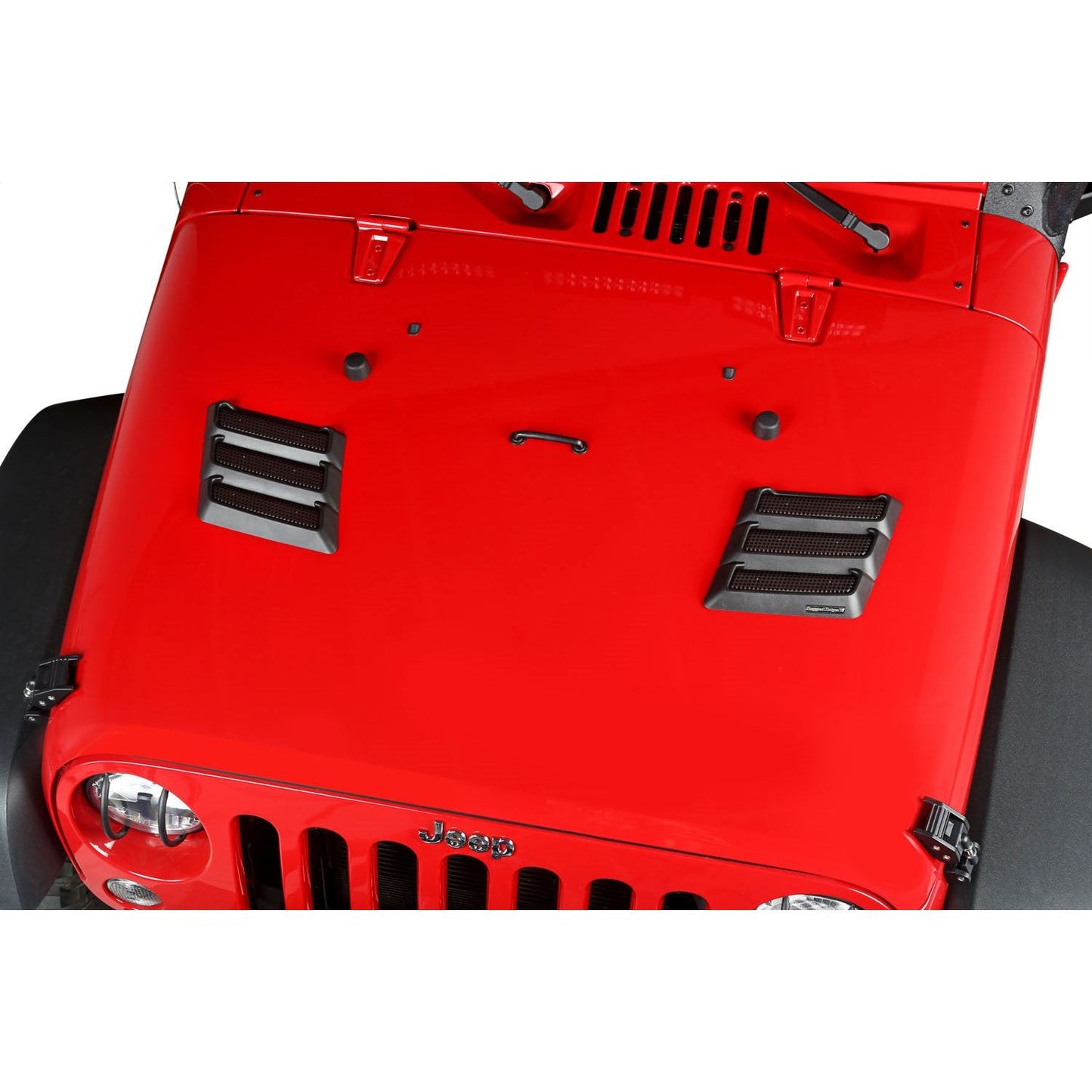 RUGGED RIDGE | 17759.09 | 97-16 Wrangler Performance Vented Hood Insert