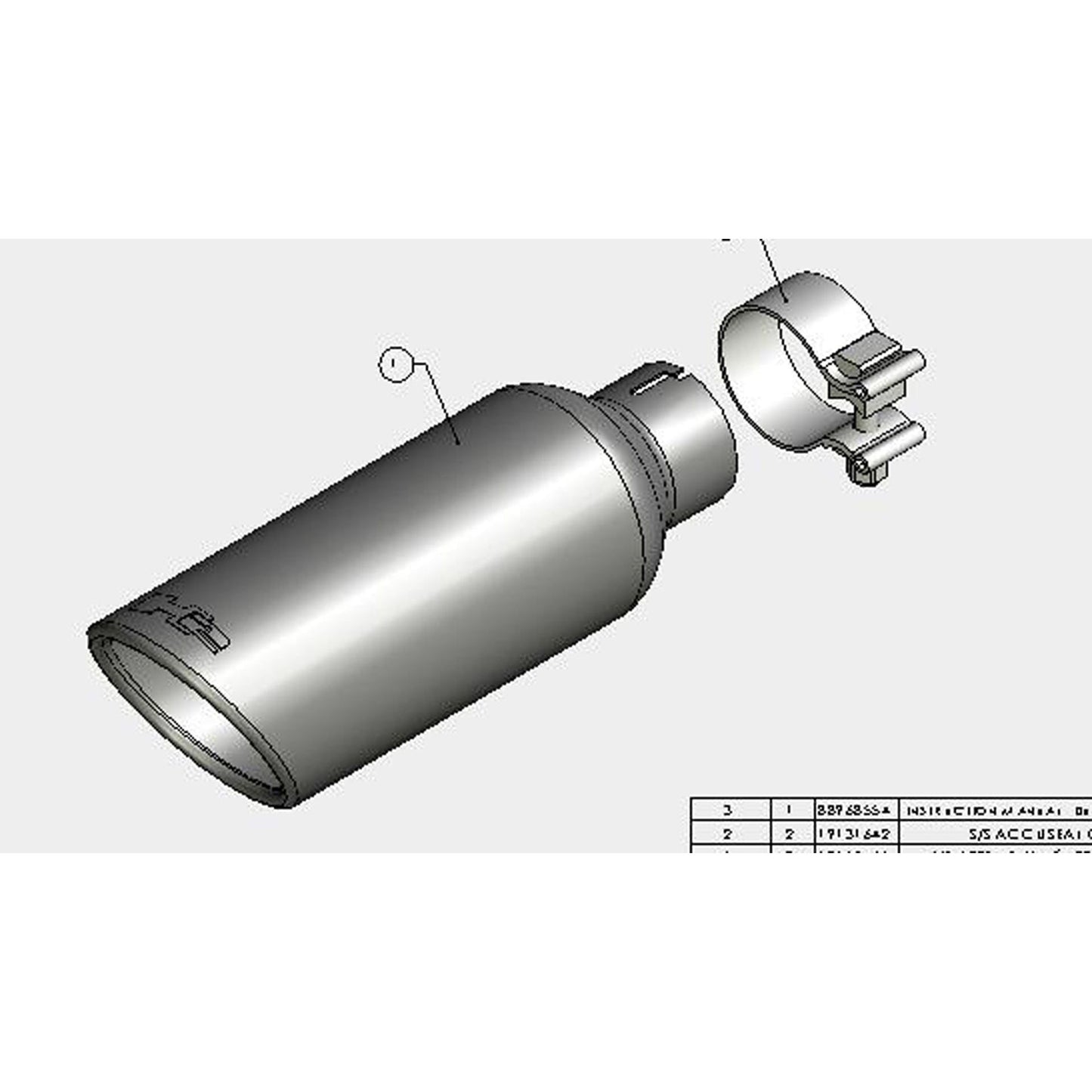 BORLA Universal Tip Part # 17800774