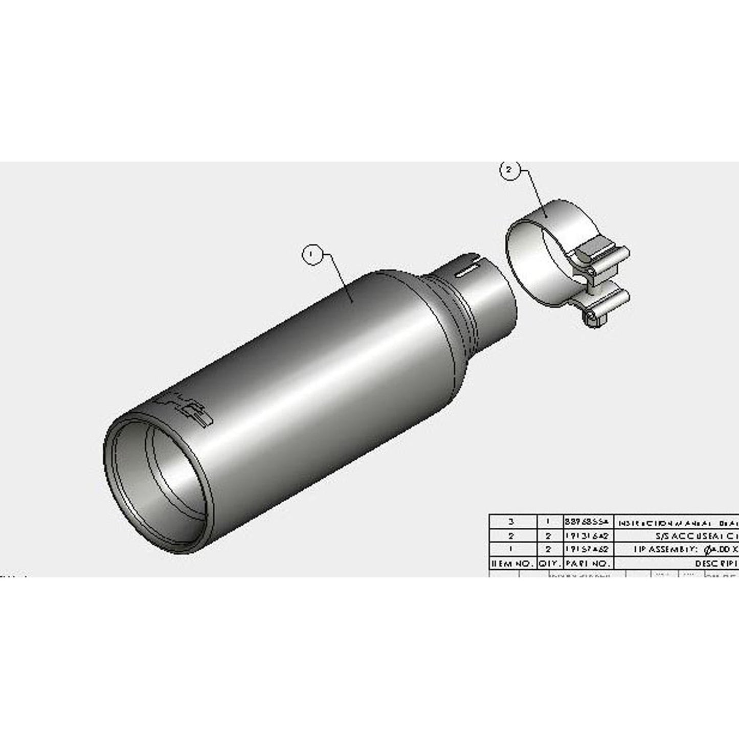 BORLA Universal Tip Part # 17800775