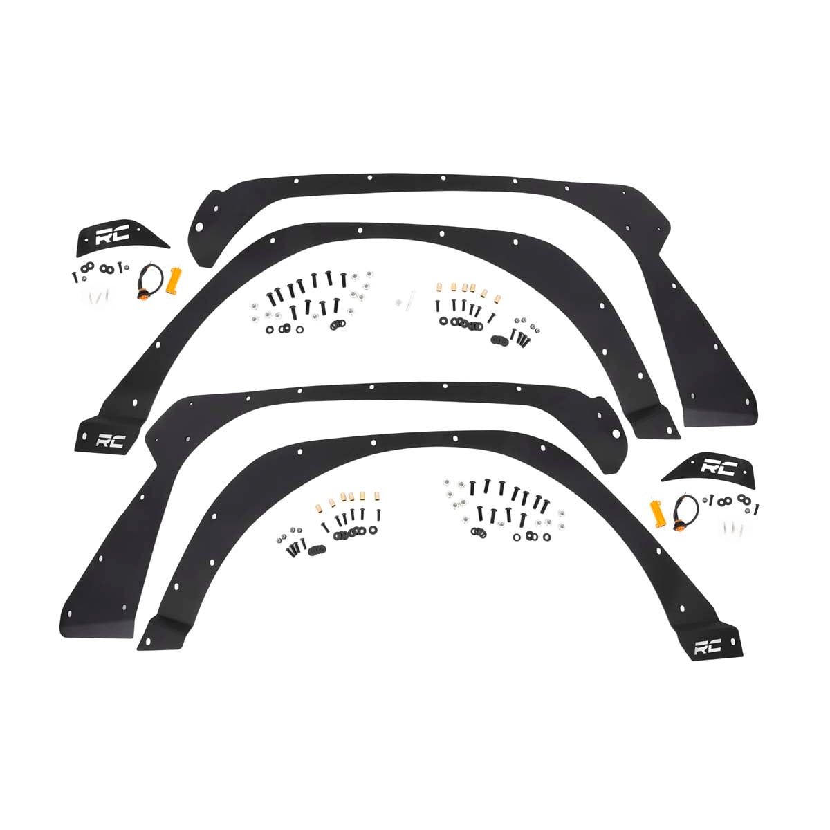 ROUGH COUNTRY Fender Delete Kit | FR & RR | Jeep Wrangler JL (18-25)/Wrangler Unlimited (18-25)  | 10539