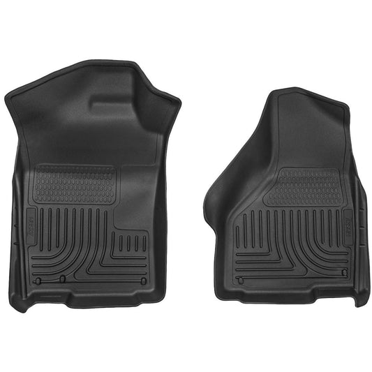 Husky Liners | Weatherbeater Front Floor Liners For 2002-2024 Ram 1500/2500/3500, 1500 Classic, 2500, 3500 Husky Liners | 18031