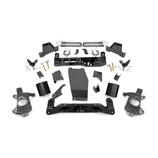ROUGH COUNTRY 6 Inch Lift Kit | Magneride | Cast Steel | GMC Sierra 1500 Denali 4WD (14-18) | 18400