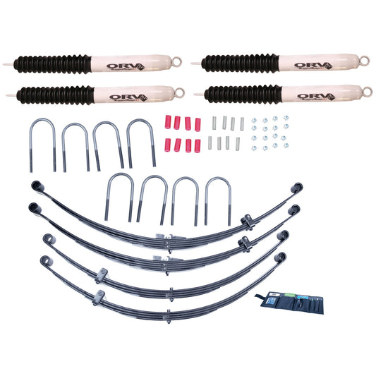 RUGGED RIDGE | 18415.14 | 69-75 Wrangler Lift Kit,Orv,4 Inch With Shocks