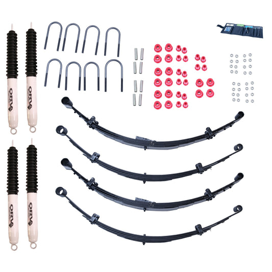 RUGGED RIDGE | 18415.15 | 76-86 Wrangler Lift Kit,Orv,4 Inch With Shocks