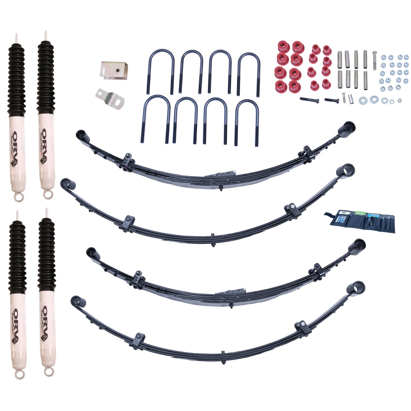 RUGGED RIDGE | 18415.25 | 87-95 Wrangler Lift Kit,Orv,4 Inch With Shocks