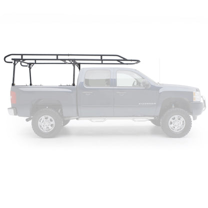 Smittybilt Contractors Rack 2 Box Kit Textured Matte Black 800 lbs. Capacity Adjustable Legs and Feet I 18604