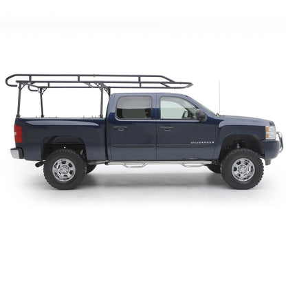 Smittybilt Contractors Rack 2 Box Kit Textured Matte Black 800 lbs. Capacity Adjustable Legs and Feet I 18604