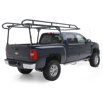 Smittybilt Contractors Rack 2 Box Kit Textured Matte Black 800 lbs. Capacity Adjustable Legs and Feet I 18604