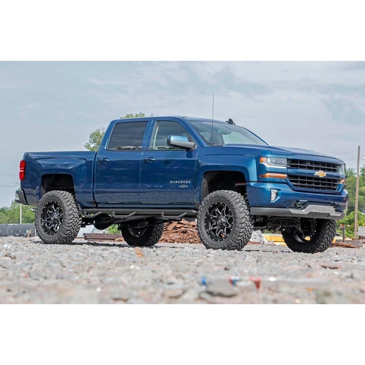 Rough Country Stock Cast Aluminum or Stamped Steel 7 Inch Lift Kit I 18750