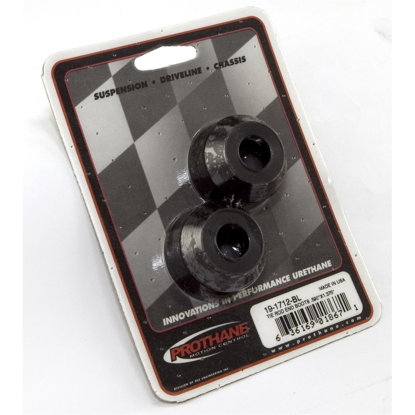 RUGGED RIDGE | 19-1712BL | 46-06 Wrangler Tie Rod End Dust Boots,Black