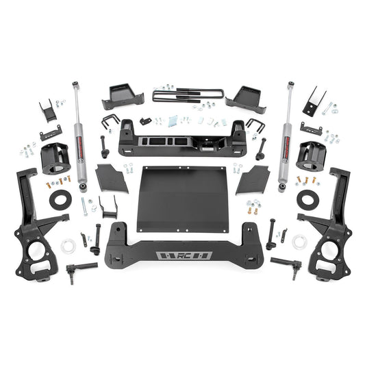 ROUGH COUNTRY 6 Inch Lift Kit | Diesel | GMC Sierra 1500 2WD/4WD (2019-2024 & Classic) | 22931D