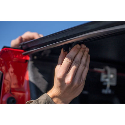 Rough Country 5'10" Bed | Short Bed Hard Tri-Fold Flip Up Bed Cover I 49120580