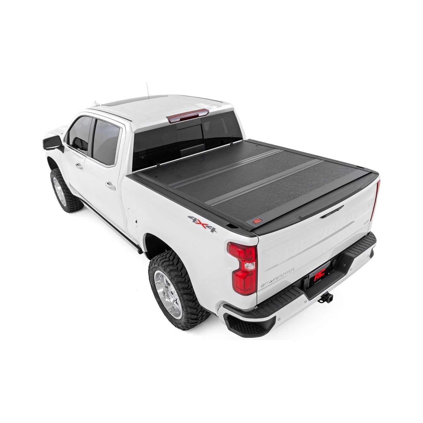 Rough Country 6'7" Bed with Rail Caps Hard Low Profile Bed Cover I 47119651B