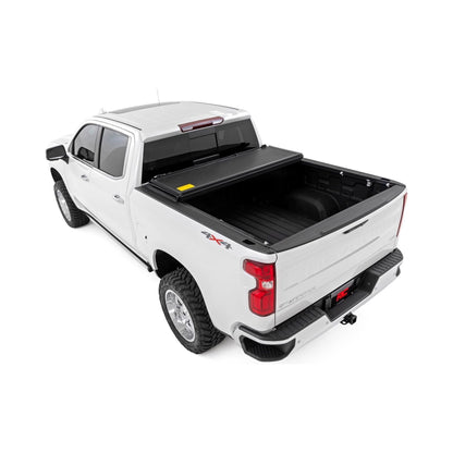 Rough Country 6'7" Bed with Rail Caps Hard Low Profile Bed Cover I 47119651B