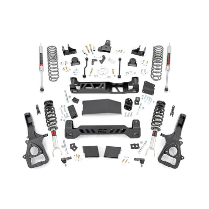 Rough Country M1 Shocks & Rear Variable Rate Coils 6 Inch Lift Kit I 33940