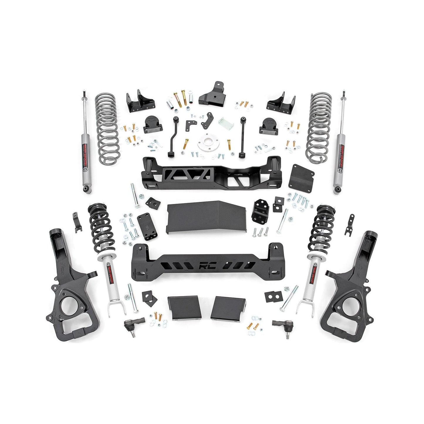Rough Country N3 Shocks & Rear Variable Rate Coils 6 Inch Lift Kit I 33431