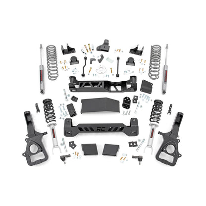 Rough Country N3 Shocks & Rear Variable Rate Coils 6 Inch Lift Kit I 33931