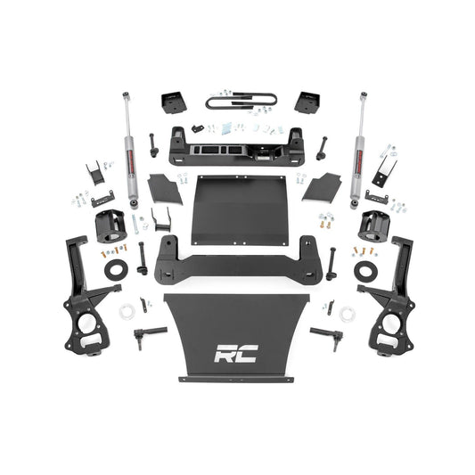 ROUGH COUNTRY 6 Inch Lift Kit | Mono Leaf Rear | N3 | GMC Sierra 1500 2WD/4WD (2019-2024 & Classic) | 26631