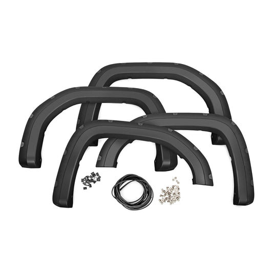 Rough Country 5IS | Silver Ice Pocket Fender Flares I F-C11950A-5IS