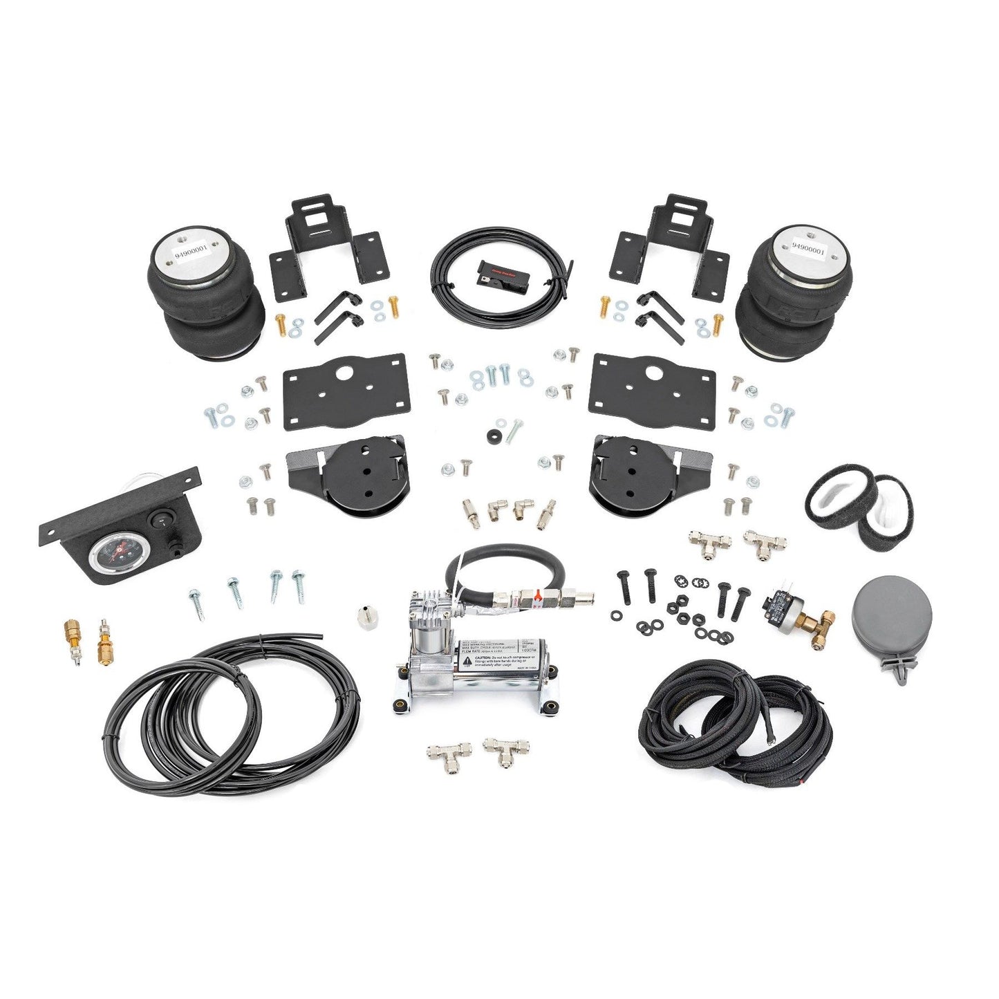 ROUGH COUNTRY Air Spring Kit w/compressor | Ram 1500 4WD (2019-2025) | 10035C