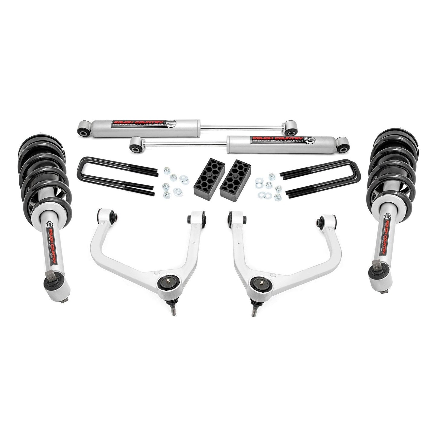 Rough Country N3 Struts w/N3 Rear Shocks 3.5 Inch Lift Kit I 29532
