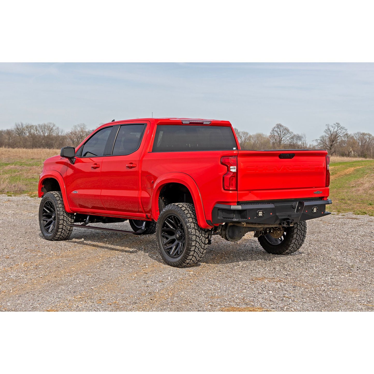 ROUGH COUNTRY Power Running Boards | Dual Electric Motor | Crew Cab | Chevy/GMC 1500/2500HD/3500HD (19-26) | PSR51920