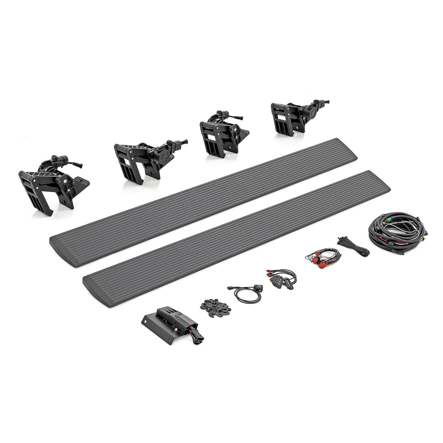 ROUGH COUNTRY Power Running Boards | Dual Electric Motor | Crew Cab | Chevy/GMC 1500/2500HD/3500HD (19-26) | PSR51920