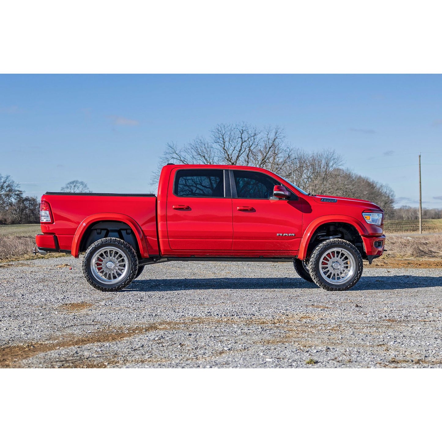 ROUGH COUNTRY Power Running Boards | Dual Electric Motor | Crew Cab | Ram 1500 (19-25)/1500 TRX (21-24)  | PSR61920