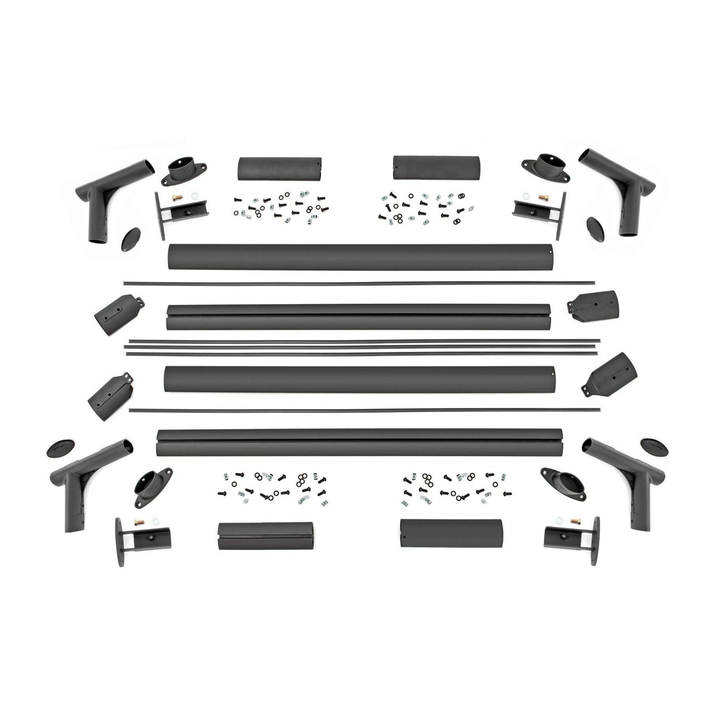 ROUGH COUNTRY Bed Rack | Half Rack | Aluminum | Chevy Silverado 1500 2WD/4WD (2019-2026 & Refresh) | 10204