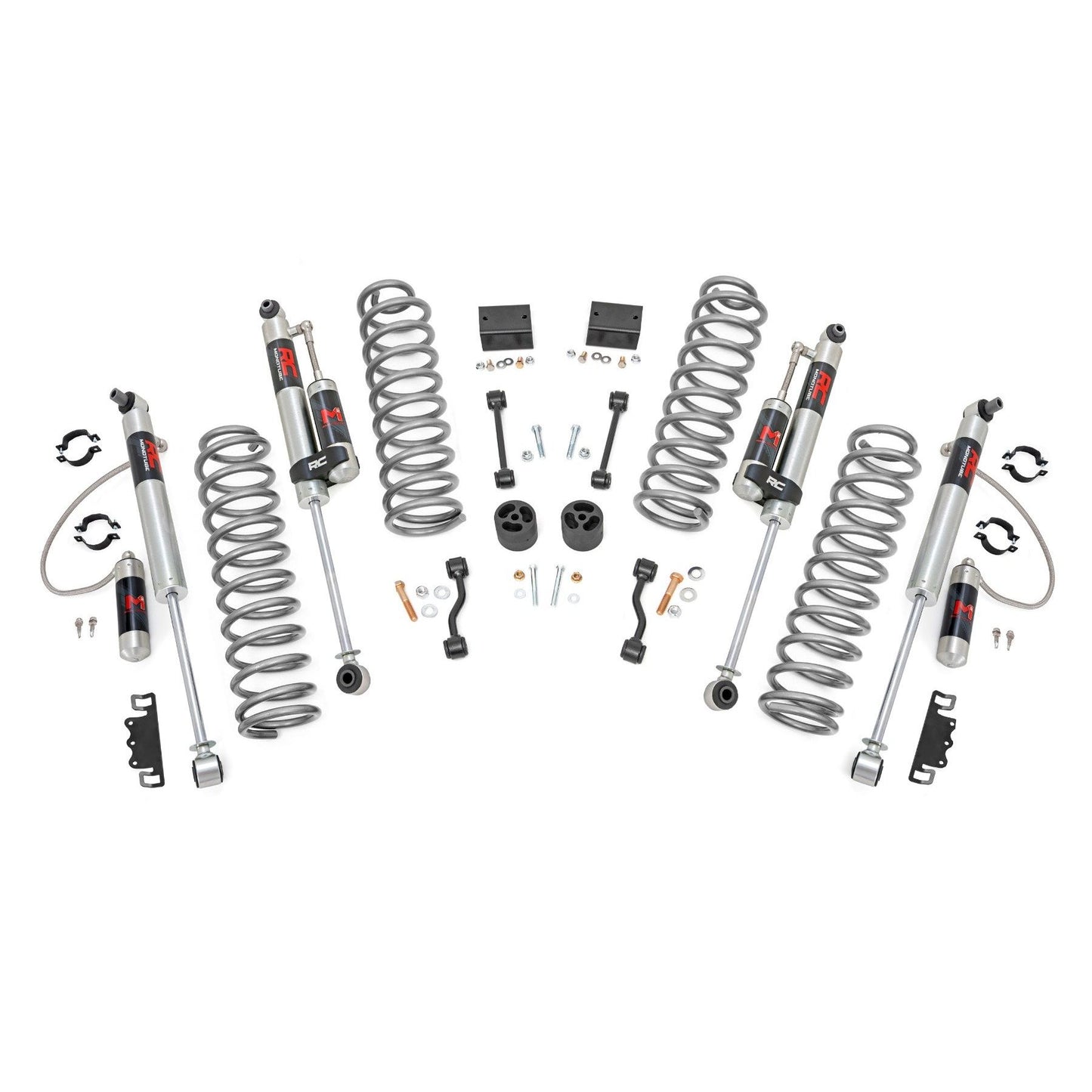 ROUGH COUNTRY 2.5 Inch Lift Kit | Coils | M1R | Jeep Wrangler Unlimited 4WD (2018-2023) | 67744