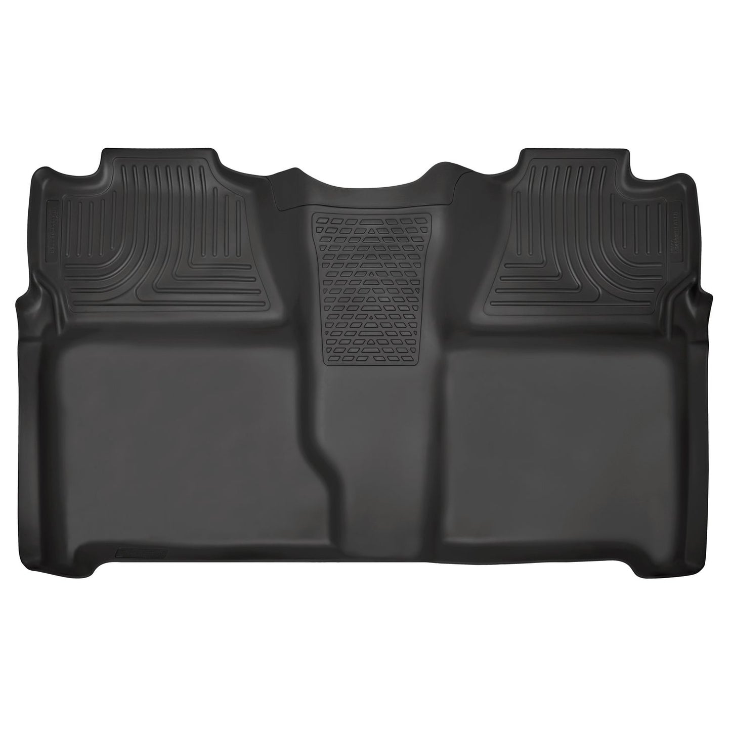 Husky Liners | Weatherbeater 2nd Seat Floor Liner For 2007-2014 Silverado/Sierra 1500/2500 HD/3500 HD Husky Liners | 19201