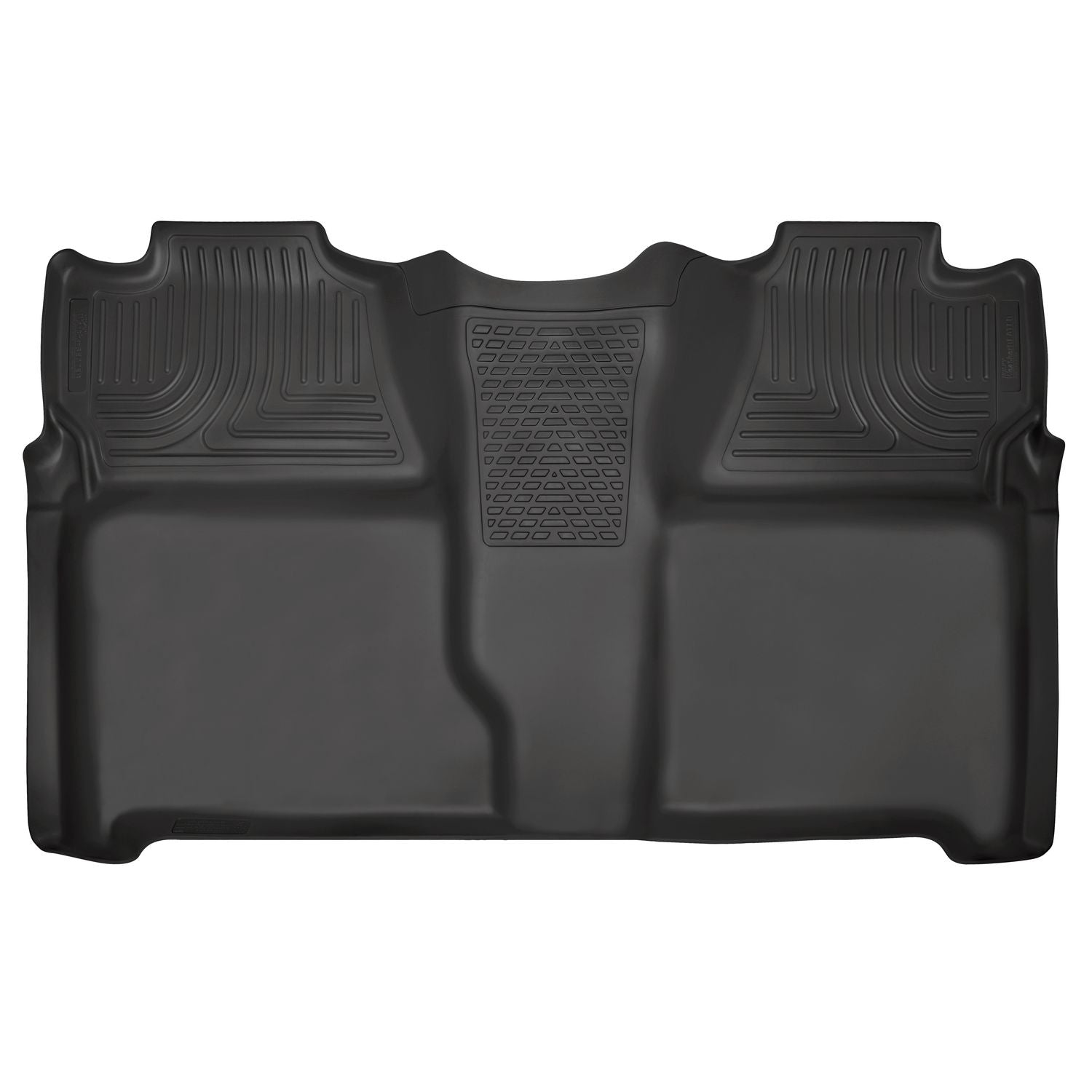 Husky Liners | Weatherbeater 2nd Seat Floor Liner For 2007-2014 Silverado/Sierra 1500/2500 HD/3500 HD Husky Liners | 19201