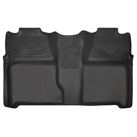 Husky Liners | Weatherbeater 2nd Seat Floor Liner For 2007-2014 Silverado/Sierra 1500/2500 HD/3500 HD Husky Liners | 19201