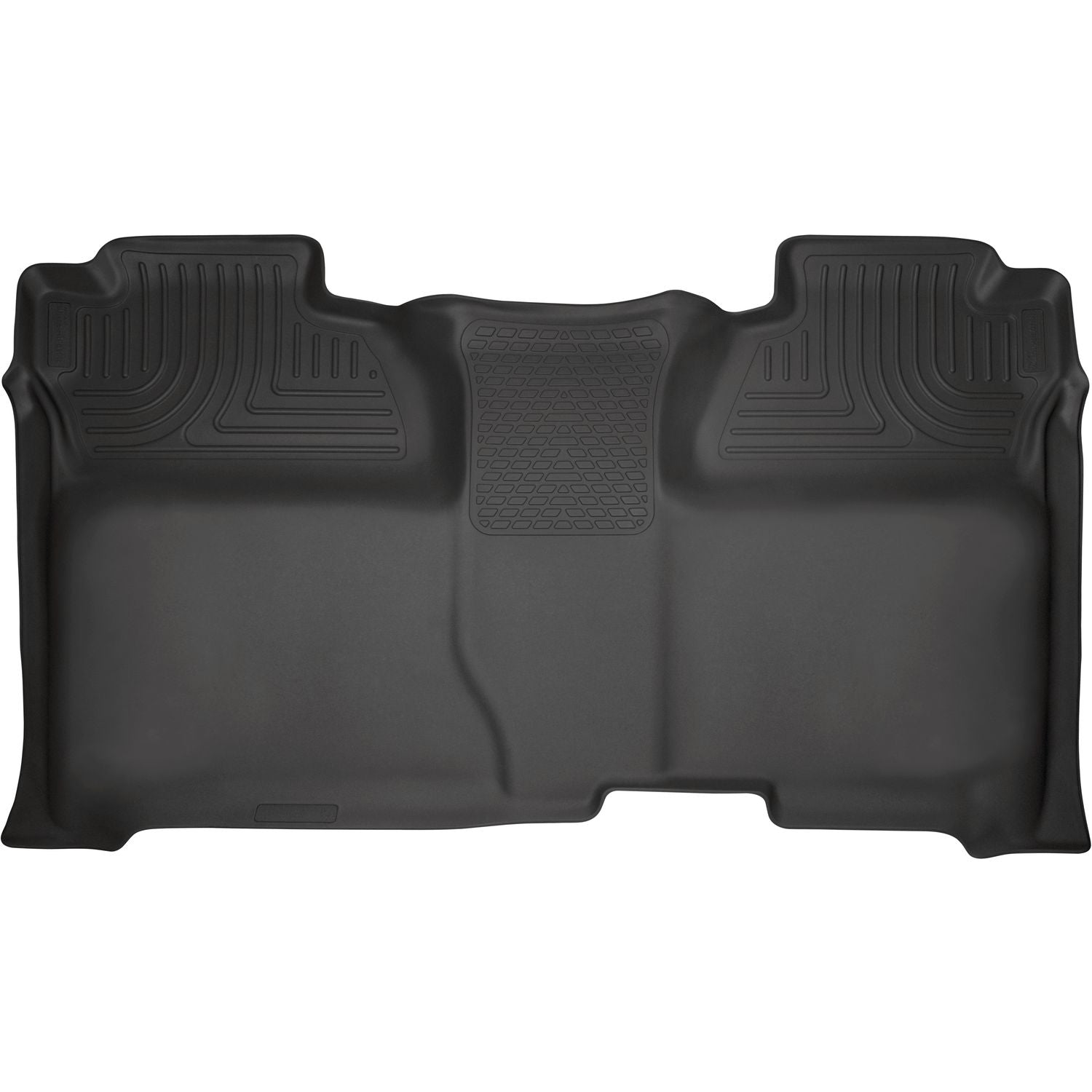 Husky Liners | Weatherbeater 2nd Seat Floor Liner For 2014-2019 Silverado/Sierra 1500/2500 HD/3500 HD Husky Liners | 19231