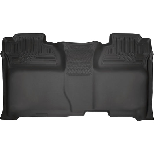 Husky Liners | Weatherbeater 2nd Seat Floor Liner For 2014-2019 Silverado/Sierra 1500/2500 HD/3500 HD Husky Liners | 19231