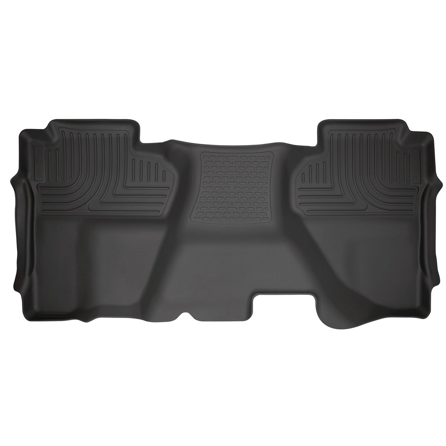 Husky Liners | Weatherbeater 2nd Seat Floor Liner For 2014-2019 Silverado 1500/1500 LD/2500 HD/3500 HD, Sierra 1500/1500 Limited/2500 HD/3500 HD Husky Liners | 19241