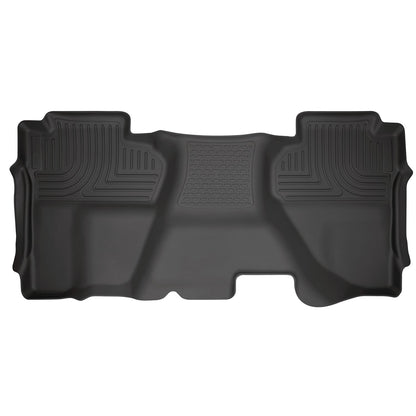 Husky Liners | Weatherbeater 2nd Seat Floor Liner For 2014-2019 Silverado 1500/1500 LD/2500 HD/3500 HD, Sierra 1500/1500 Limited/2500 HD/3500 HD Husky Liners | 19241