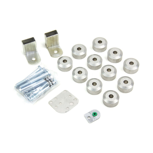 TeraFlex | 97-06 Jeep Wrangler TJ 1 Inch Body Lift Kit Aluminum TeraFlex | 1942100
