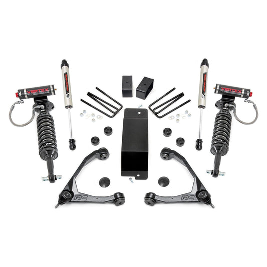 Rough Country V2 Monotube Shocks 3.5 Inch Lift Kit I 19457