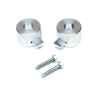 TeraFlex | 97-06 Jeep Wrangler TJ 1.75 Inch Bump Stop Strike Pad Kit w/ Spring Retainer Rear Lower LCG Lift TeraFlex | 1949011