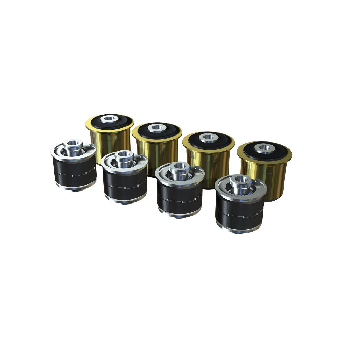 TeraFlex | 97-06 Jeep Wrangler TJ Joint Rebuild Kit 4 Lower Short/Long Arms TeraFlex | 1952600