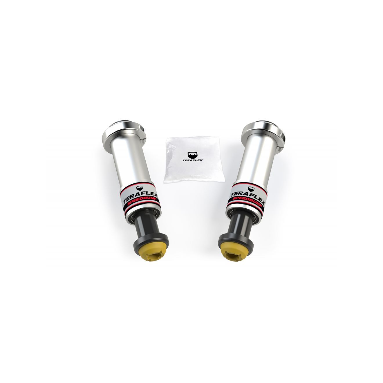 TeraFlex | 07-Up Wrangler JK/JT/Gladiator 2 Inch-Stroke SpeedBump Bump Stop Kit Front 2.5-3.5 Inch Lift TeraFlex | 1953752
