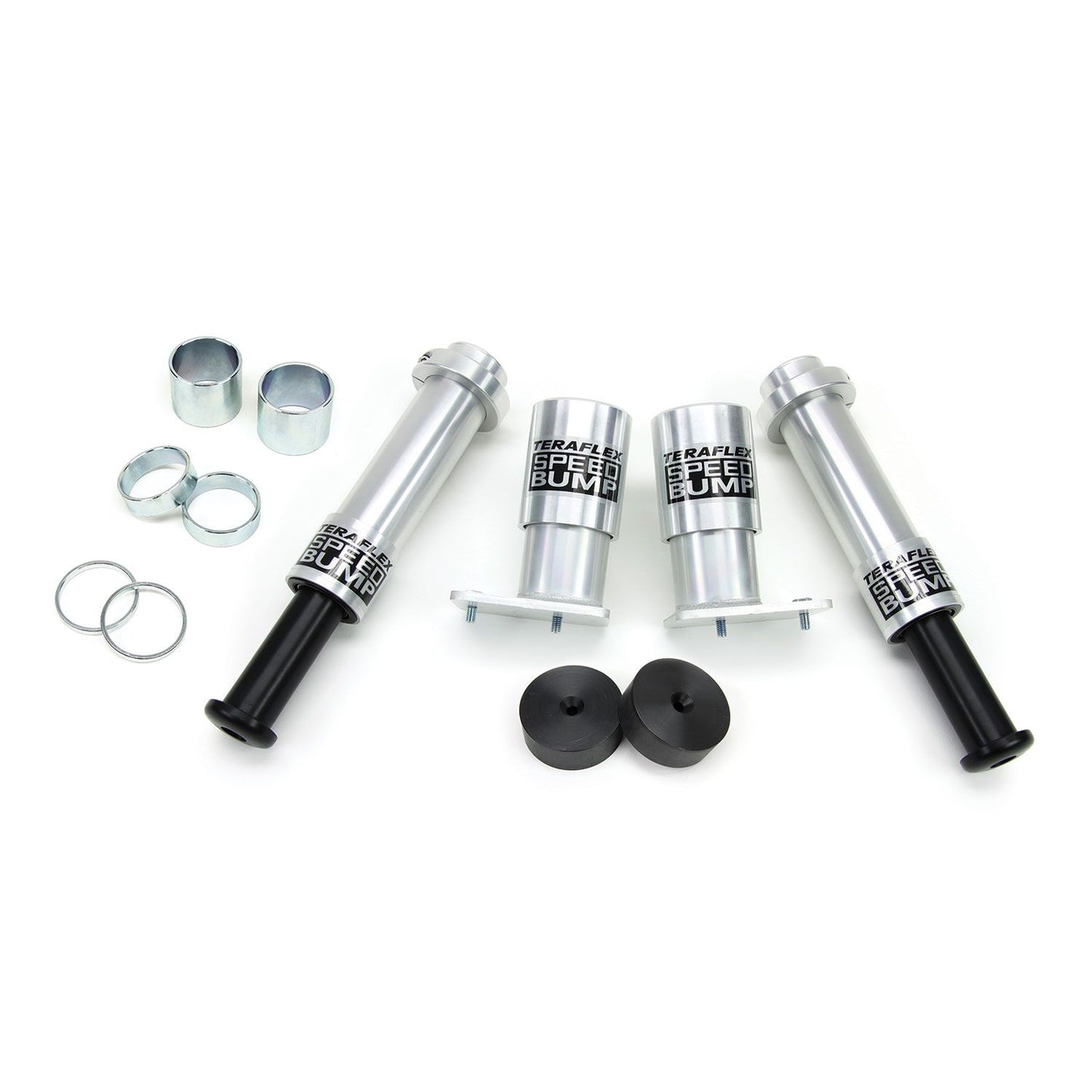 TeraFlex | 07-18 Wrangler JK SpeedBump Bump Stop Kit Front & Rear 4 Inch Lift TeraFlex | 1958400