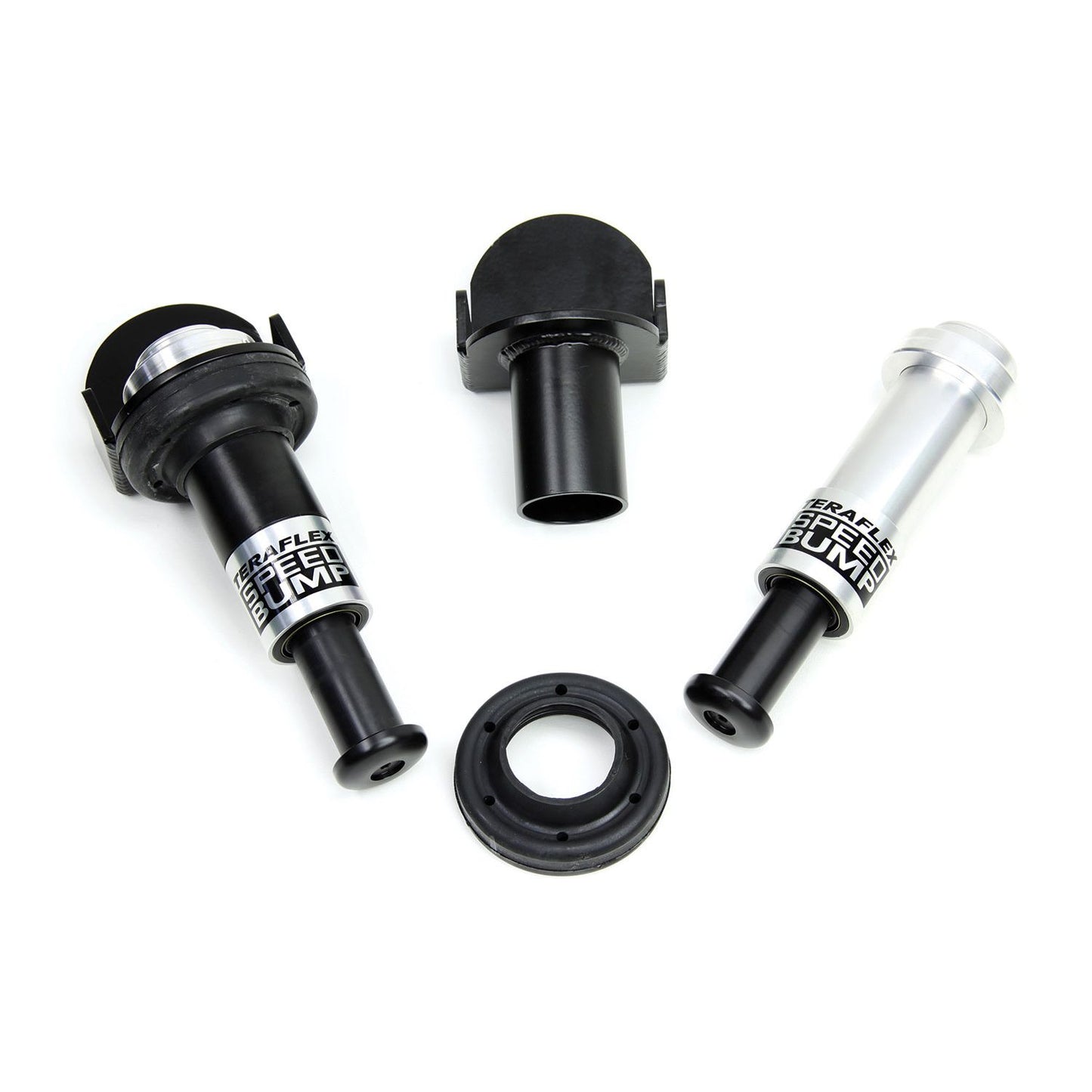 TeraFlex | 97-06 Jeep Wrangler TJ 3 Inch-Stroke SpeedBump Bump Stop Kit Rear 4-6 Inch Lift TeraFlex | 1958720